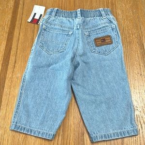 New Tommy Hilfiger blue jeans 6-12 months